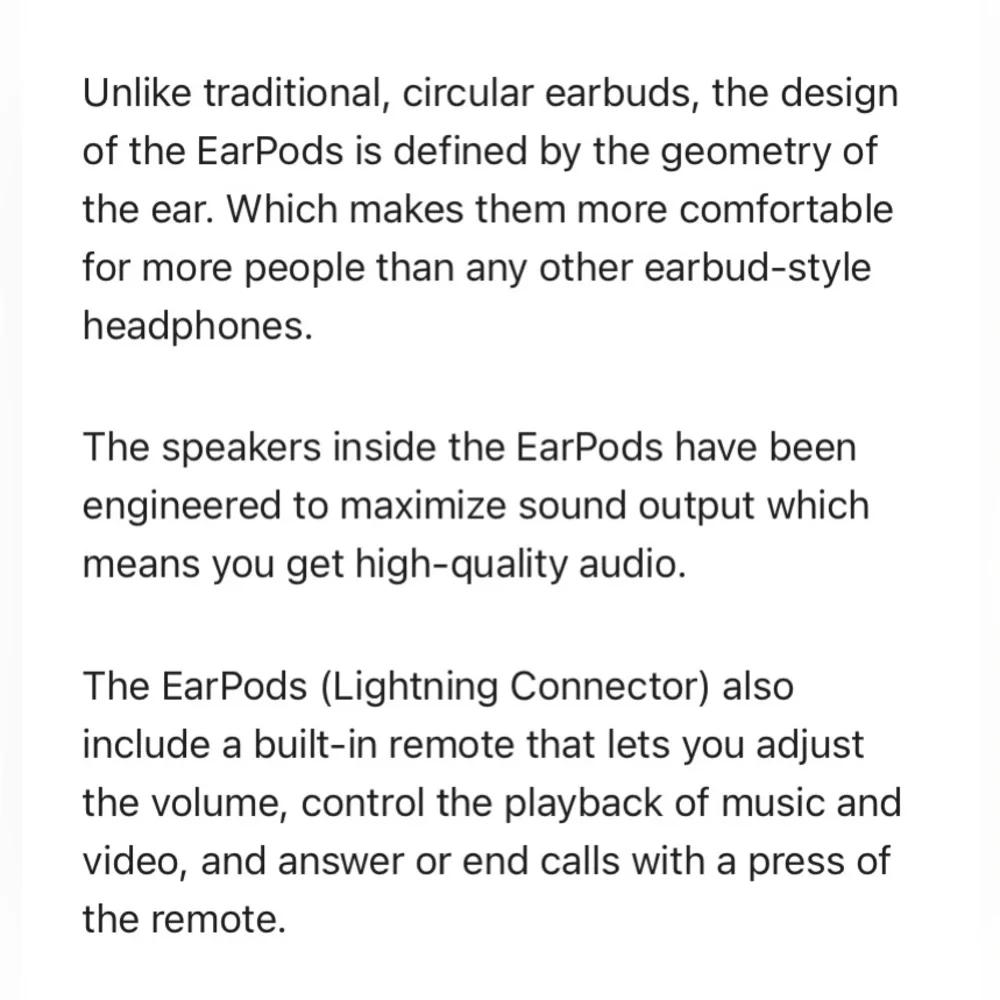 Apple EarPods came with my apple iphone